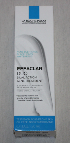 La Roche-Posay Effaclar Duo Dual Action Acne Treatment 0.7oz./20ml EXP 05/2025 - Picture 1 of 4