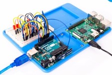3-in-1-Montageplatte für Raspberry Pi, Arduino UNO / MEGA, Breadboard 