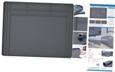 Under Sink Mats for Kitchen Waterproof 34'' X22 '' 34 x 22 Dark Grey