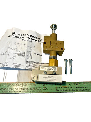FRANKLIN FUELING SYSTEMS 88015501 THREE-WAY AIR INTERLOCK VALVE W/ LIMIT SWITCH