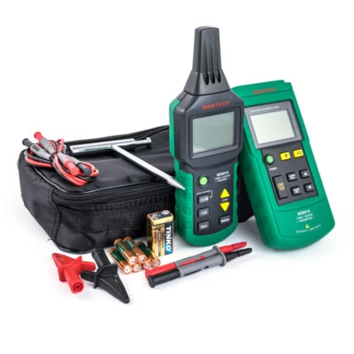 MS6818 Mastech Kabelsucher Profi Tragbar Kabelfinder 12-400V(AC/DC) Rohr Locator - Bild 1 von 4