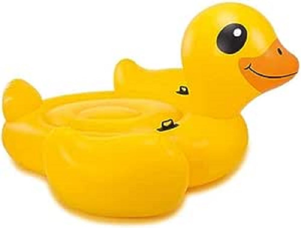 Papera Gonfiabile Intex 57556 Gialla 147cm - Divertimento Mare