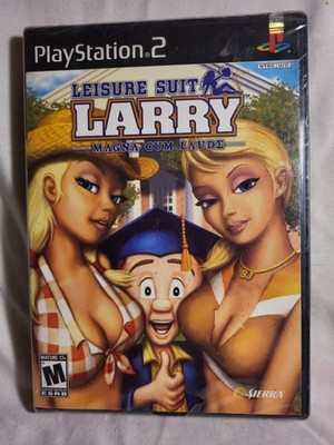 Leisure Suit Larry Magna Cum Laude PS2 Factory Sealed NEW Original Wrap