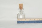 Vintage WYETH Clear Glass Medicine Bottle Embossed Empty with Replacement Cork — photo 8