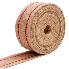 Jute Gurtband 10m 50mm Natur IPEA Kordelband f&uuml;r M&ouml;bel, Basteln, Dekoration