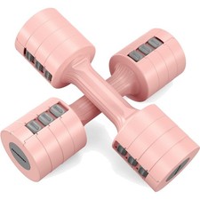 Adjustable Dumbbells Set of 2 for Home Gym, Weight Training with 6 Combinations