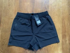 Ten Thousand Men 5 In Interval UnLiner Active Shorts Workout Black Medium 