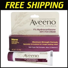 Anti-Itch Cream with 1% Hydrocortisone x 6