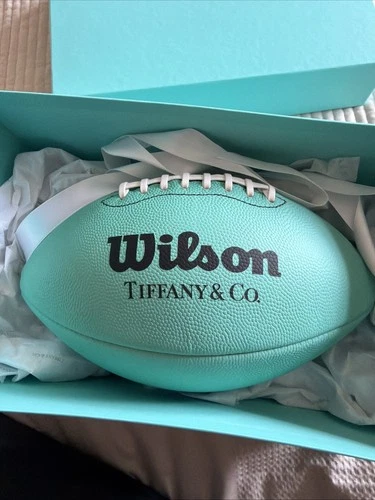Now final reduction Tiffany & Co. x Wilson American Football — RARE. New unusd