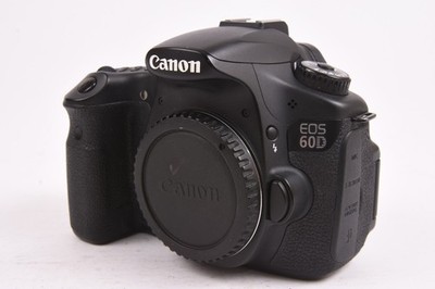 Canon 60D 18MP Digital SLR Camera Body Shutter Count 20,000 #T-16624
