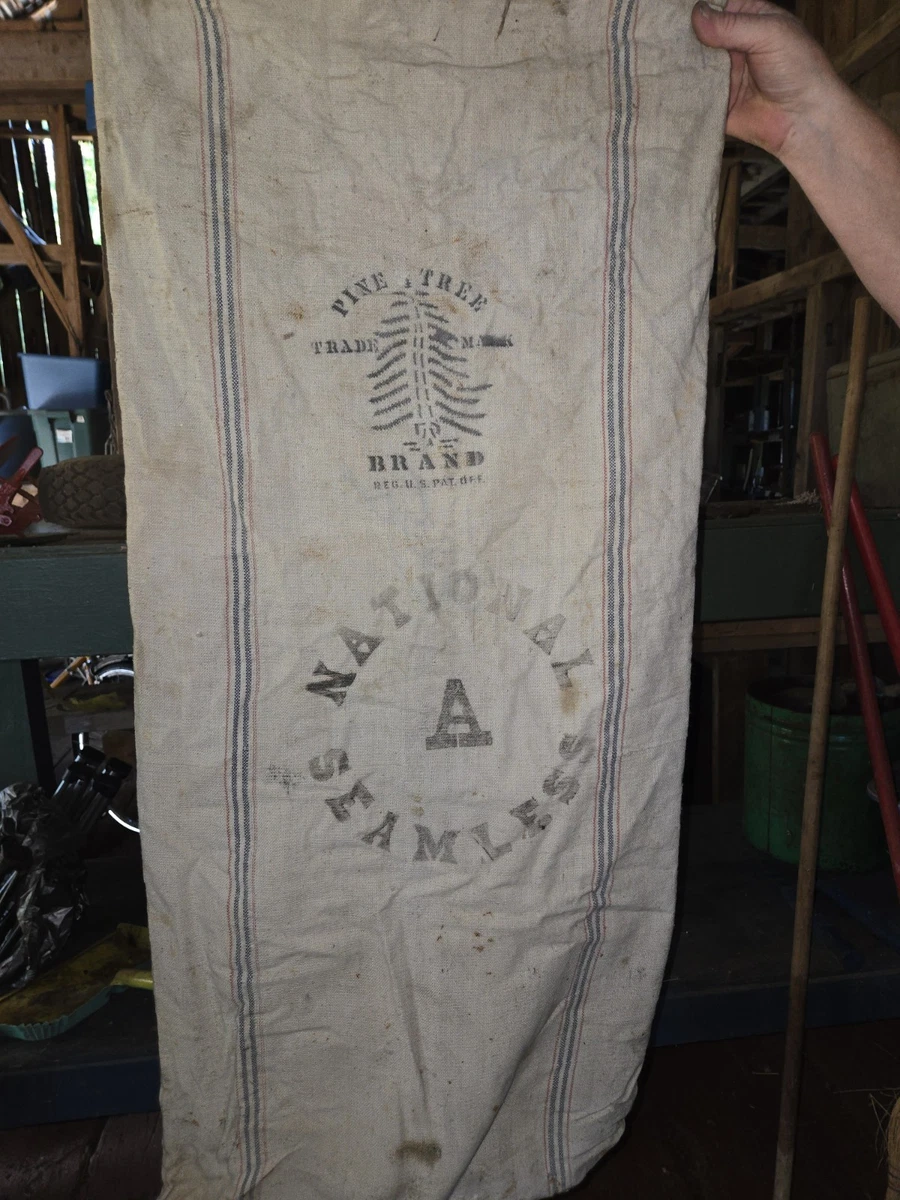 Vintage Grain Sack In Seed & Feed Company Advertising for sale | eBay