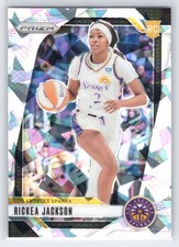 Rickea Jackson - 2024 Prizm WNBA - Ice Prizms #60 - Rookie - Sparks