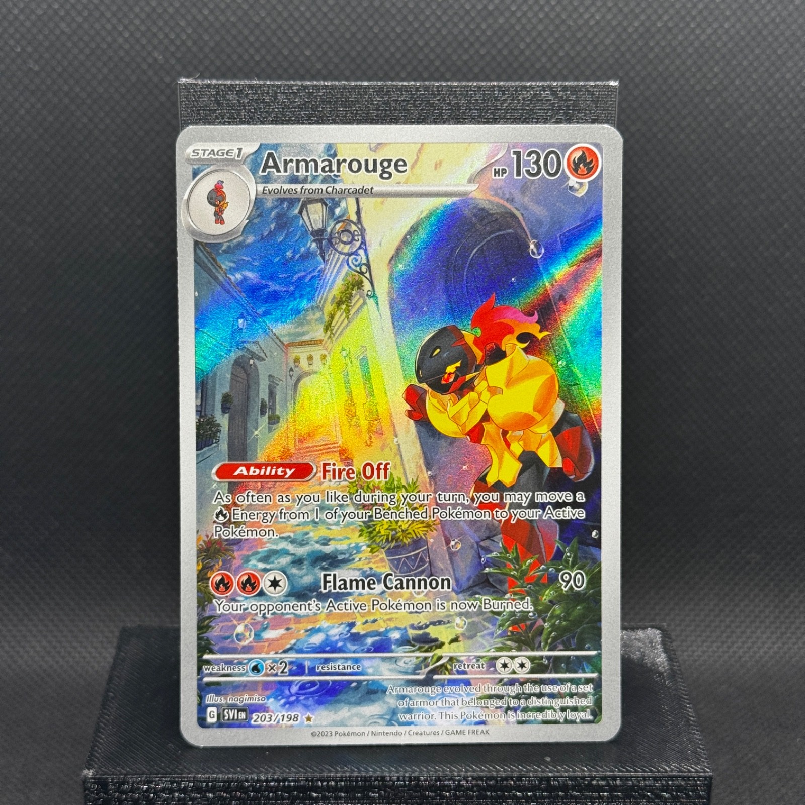 Armarouge - 203/198 - SV01: Scarlet & Violet Base Set - Holo - Pokémon TCG - NM