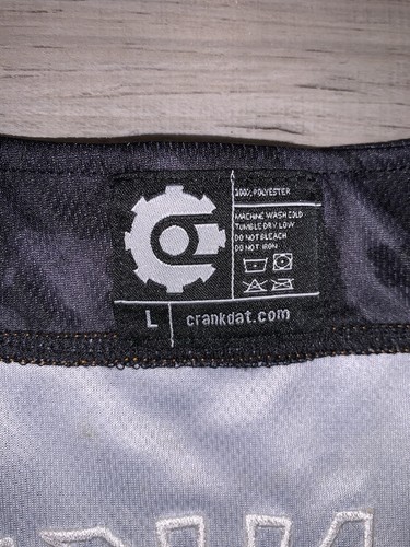 RARE Crankdat EDM DJ Official Large Embroidered Baseball Jersey #00 CAMOUFLAGE - Picture 8 of 10