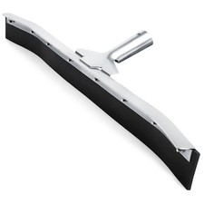 DSV Standard Curved Floor Squeegee 24 , Rubber Blade Garage 24-inch, Gray