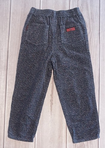 Vintage Gymboree 90s Corduroy Pleat Front Pants XXL Rainbow Tag Gray Heathering - Picture 7 of 8
