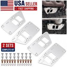 2pcs Ls Engine Mount Sturdy Swap Motor Conversion Plate Kit For Ls1 Ls2 Ls3 Ls6 2pcs Ls Engine Mount Sturdy Swap Motor Conversion Plate Kit For Ls1 Ls2 Ls3 Ls6