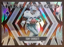 Tony Dorsett 2023 Panini Phoenix #FF-5 Fire Forged Silver Dallas Cowboys