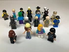 20 LEGO Minifigures Minecraft , Batman, Star Wars & Others Mixed Bulk Lot Used