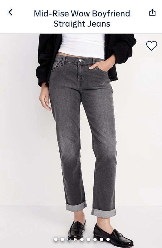 Old Navy Jeans Womens Size 12 Wow BoyFriend Mid Rise Straight NEW