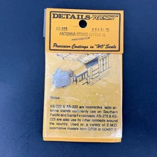 HO Details West AS-223 Antenna Mounting Stand (Style II) 2 in Pack NEW