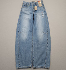 NEW Levis Cinch Barrel Jeans Womens 26x31 High Rise Waisted Loose Fit Baggy NWT