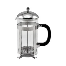 Winco FPCM-33 French Press Coffee / Tea Maker, 33 oz. Stainless steel frame