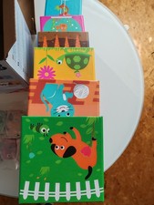 Tier Stapelwürfel ab 12 Monate Legler Small foot NEU 