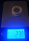 14K GOLD/EMERALD PEARL COIL RING, 2.38 GRAMS/SIZE 8.5-9, UNIQUE!! (ROSS SIMMONS) — photo 4