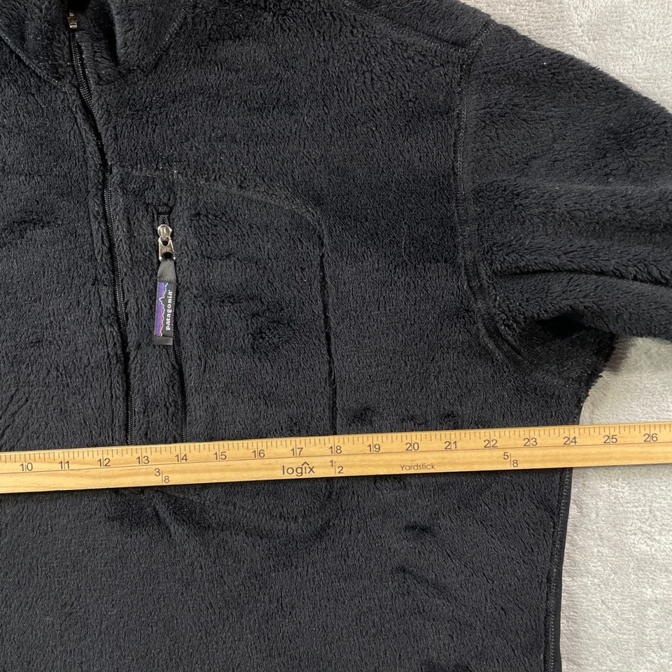 Suéter Polar Regulador Patagonia Para Hombre Grande Negro Polartec Años 90 EE. UU. Foto 3 de 4