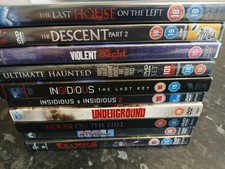 Horror DVD Collection Bundle 13 movies 