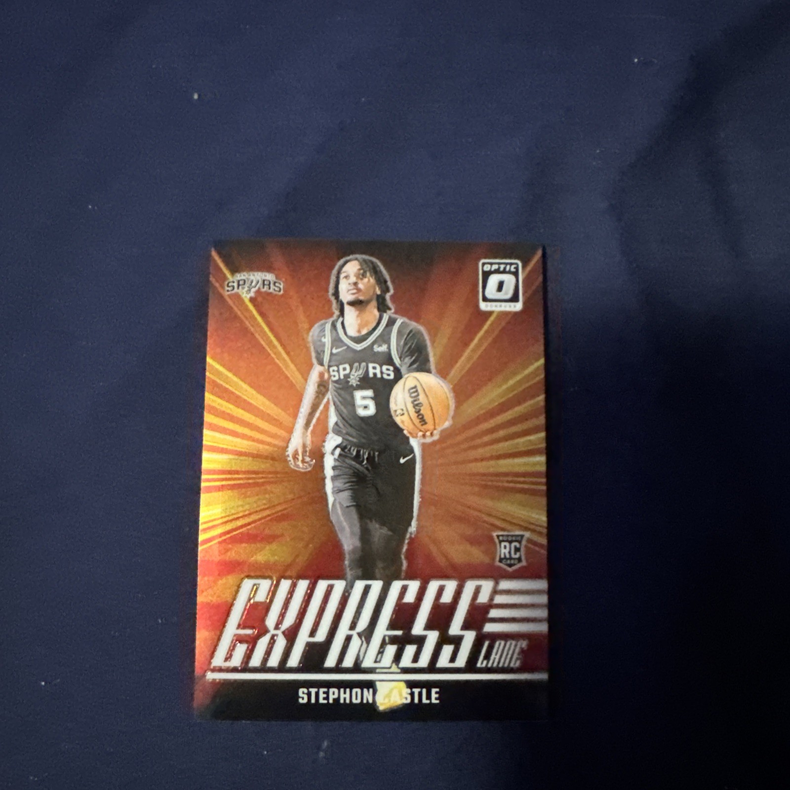 2024-25 Panini Donruss Optic - Express Lane Stephon Castle #1 (RC)