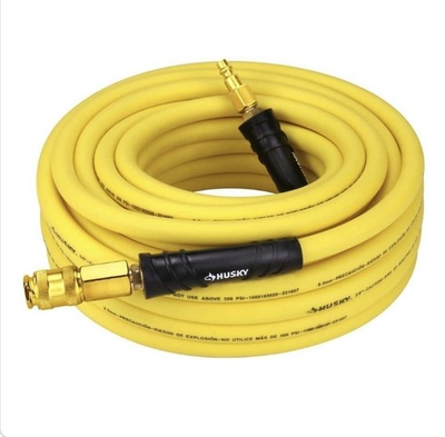 #ad Husky 3 8 in. x 50 ft. Hybrid Air Hose with Coupler $21.75