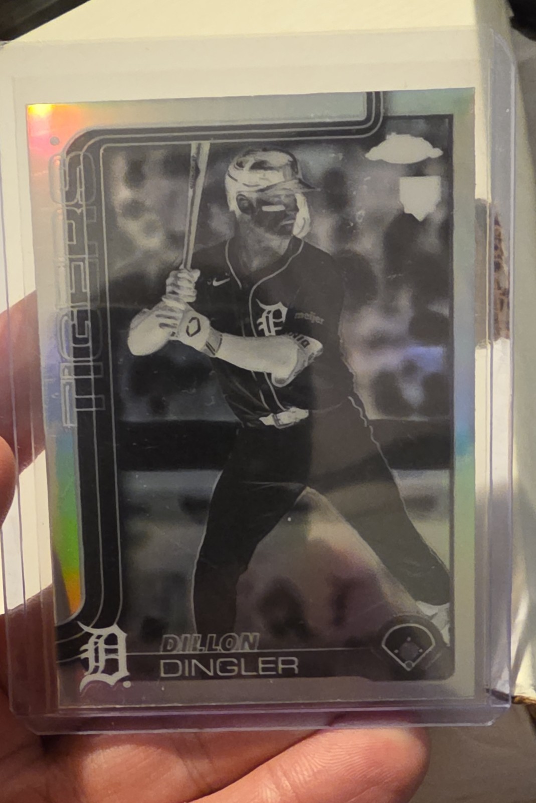 2025 Topps Chrome - Dillon Dingler #274 Negative Refractor (RC)