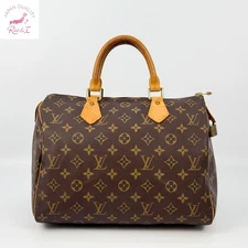 Louis Vuitton speedy 30 Monogram Canvas Hand Bag LV Authentic M41526 B25102903