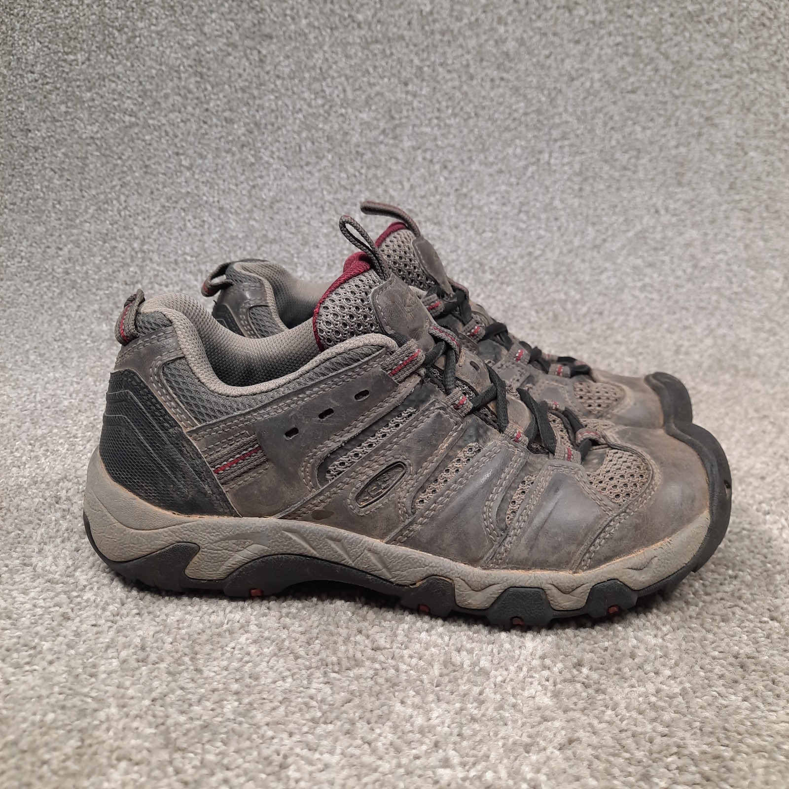 Keen Koven scarpe basse da trekking sneaker donna taglia 7 5 grigio rosa impermeabili 1011280