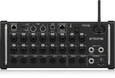 Midas MR18 18-Input Digital Mixer