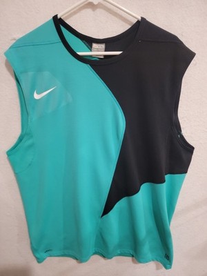 Nike Court Sphere React Tennis Tank Top Mens XXL 216156-300 Vintage 2000s Teal