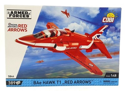 Cobi Bricks Maßstab 1:48 5844 - BAe Hawk T1 Red Arrows - Armed Forces