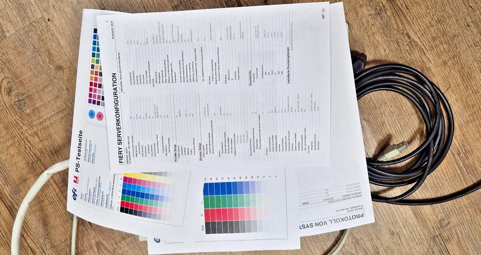 Xerox Color 560 570 EFI embedded Fiery Controller RIP bustled PC Netzwerk - Image 4 of 4