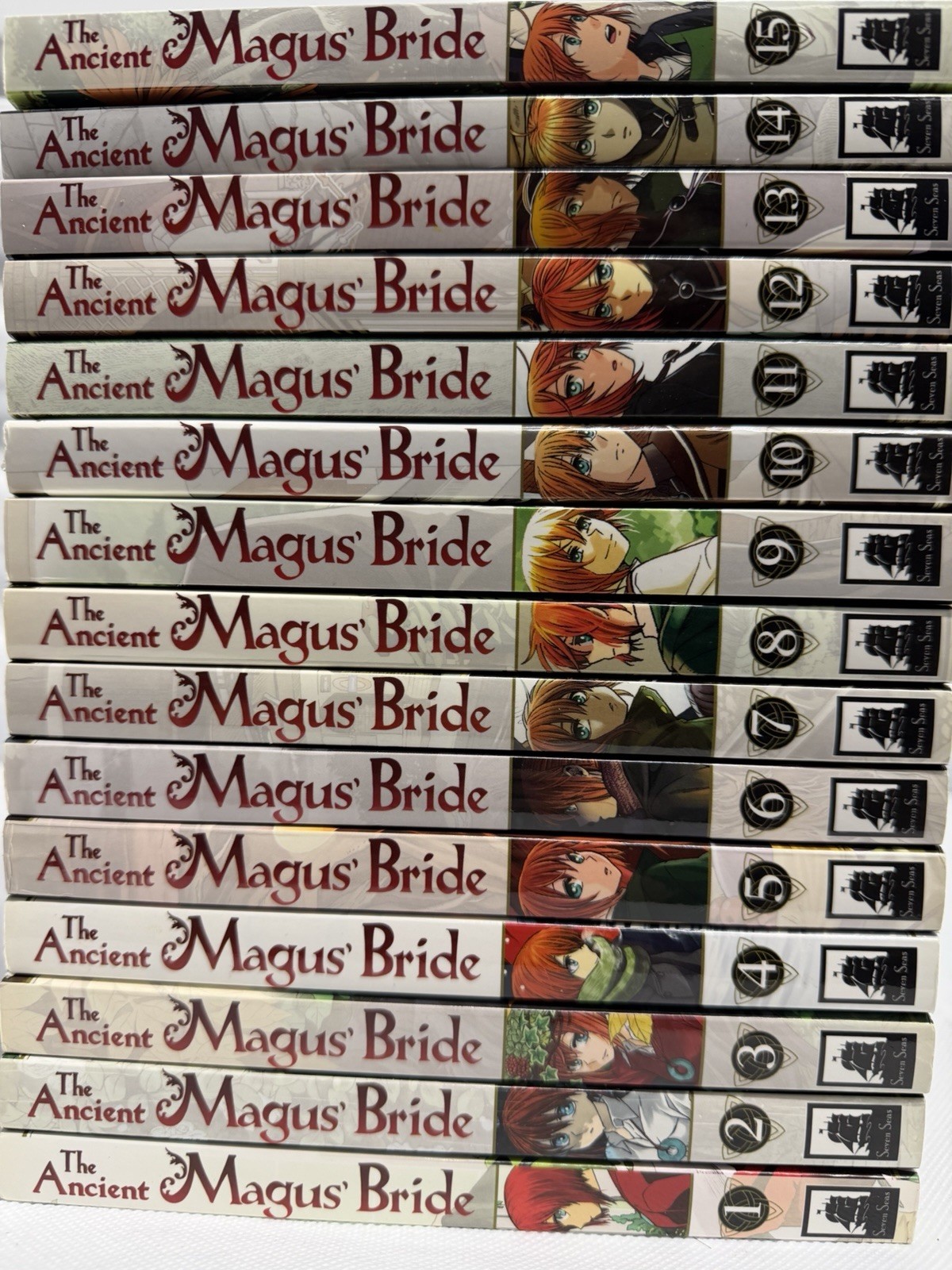 Lote manga The Ancient Magus’ Bride volúmenes 1-15 | Inglés