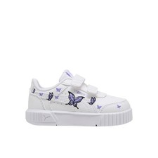 PUMA Carina Mia Butterfly Slip On Toddler Girls White Sneakers Casual Shoes 408