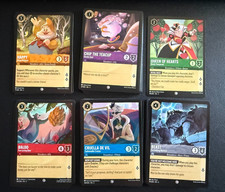 Disney Lorcana Rise of the Floodborn Set 2 Gap-Filler Lot 51 Cards No Duplicates