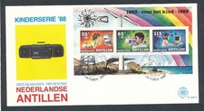 D473717 Netherlands FDC Children Stamps 1988 E 206 A