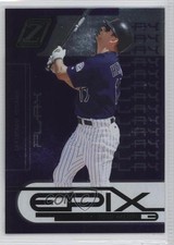 2005 Donruss Zenith Epix Purple Play 58/350 Todd Helton #E-4 HOF 2a8