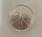 2021 American Silver Eagle Type 2 Brilliant Uncirculated in an AirTite