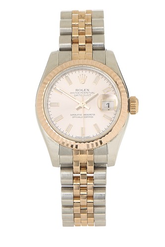 Rolex Pink Dial Datejust 179171 26mm - WGACA