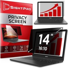 14 Inch 16:10 Laptop Privacy Screen Filter - Computer Monitor Privacy Shield and