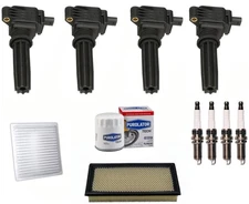 Direct Ignition Coil, Spark Plugs & Filters For 2012-2015 Ford Edge 2.0L