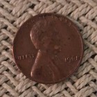 1968 RARE. NO MINT MARK ERRORLincoln Penny BN Brown, Circulated Business Strike — photo 1